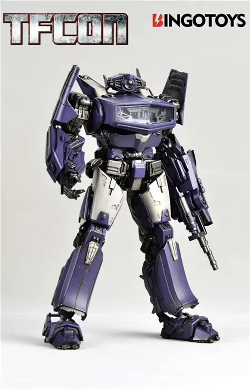 Transformers Type BINGOTOYS BT-01 DECEPTICON Shockwave Action Figure transforms