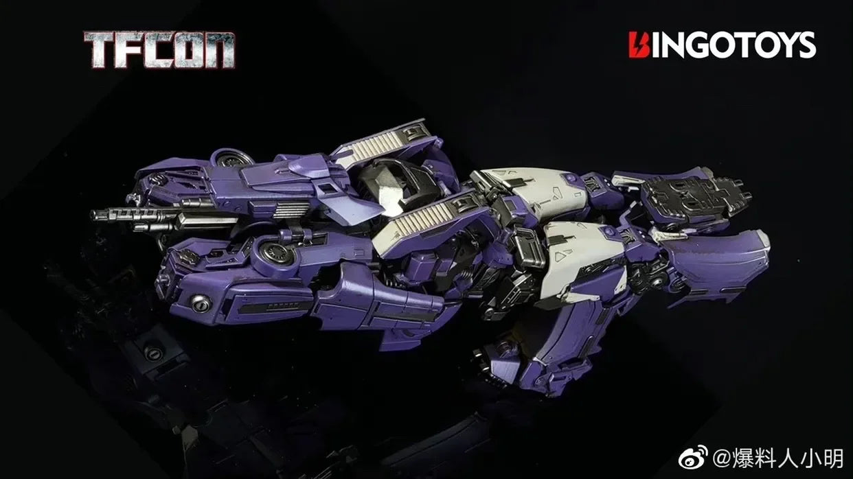 Transformers Type BINGOTOYS BT-01 DECEPTICON Shockwave Action Figure transforms